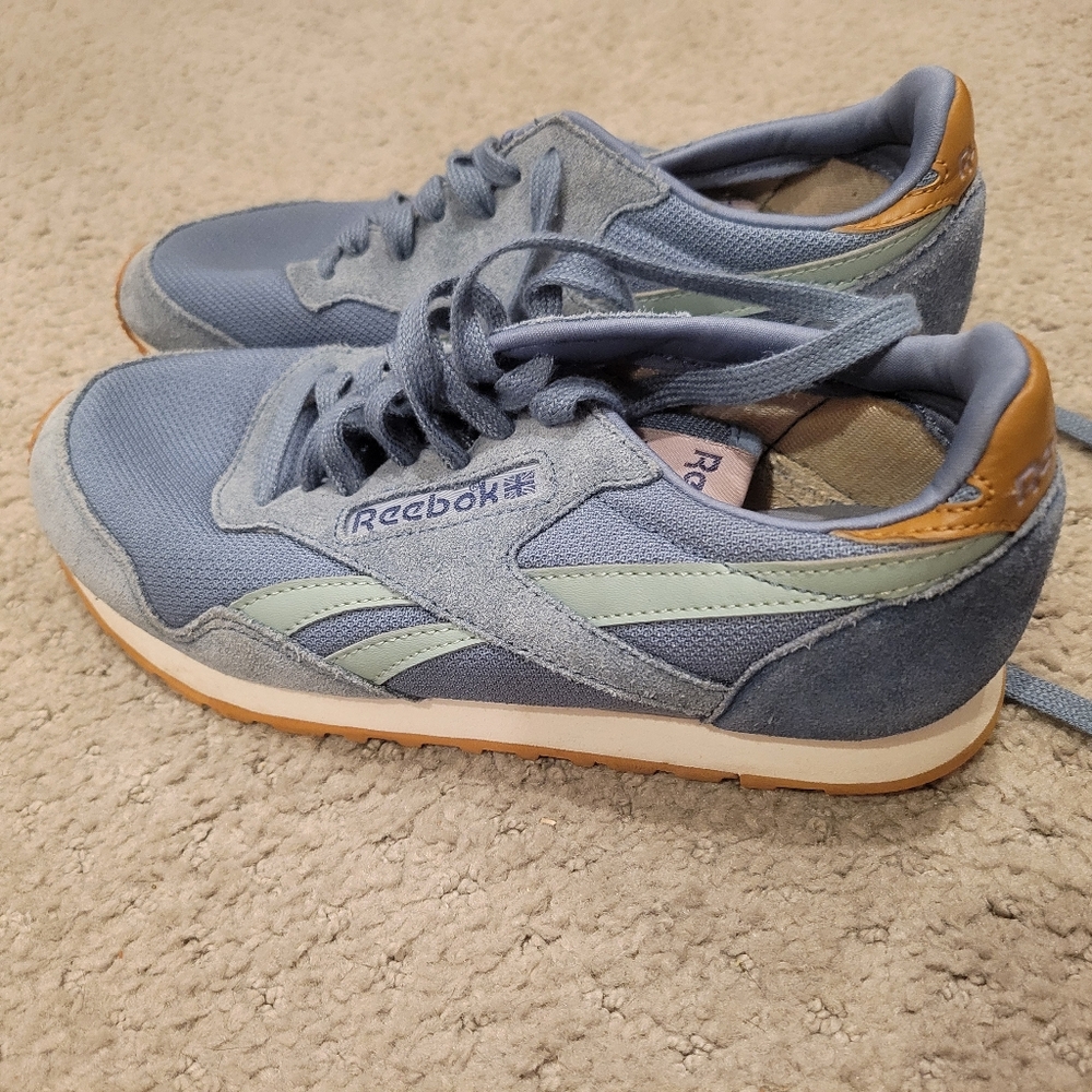 Reebok Blue Sneakers.
